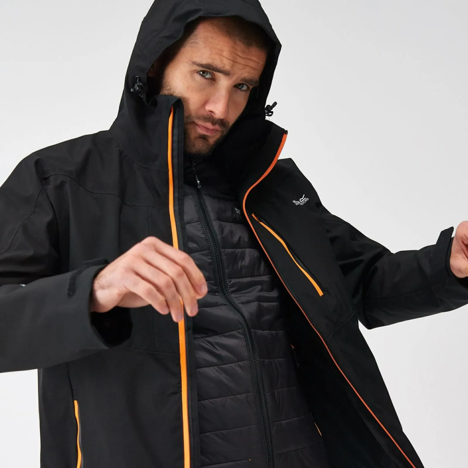 Regatta Wentwoord VIII Homme Veste imperméable 2-en-1 |<Homme Vestes 3 En 1|Vestes Isolantes