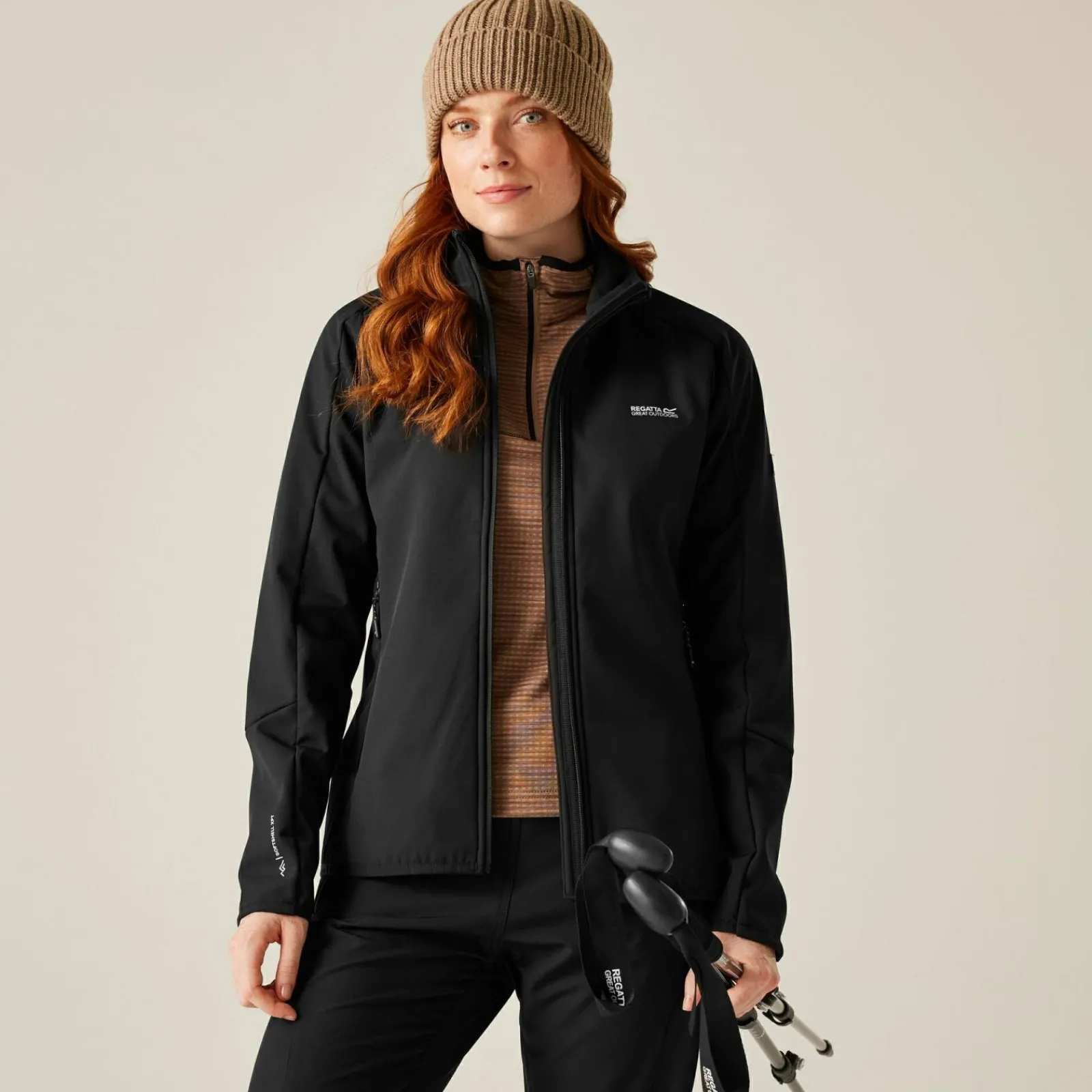 Regatta Women's Moutdale Softshell Jacket |<Femme Vestes Softshell|Vestes Imperméables