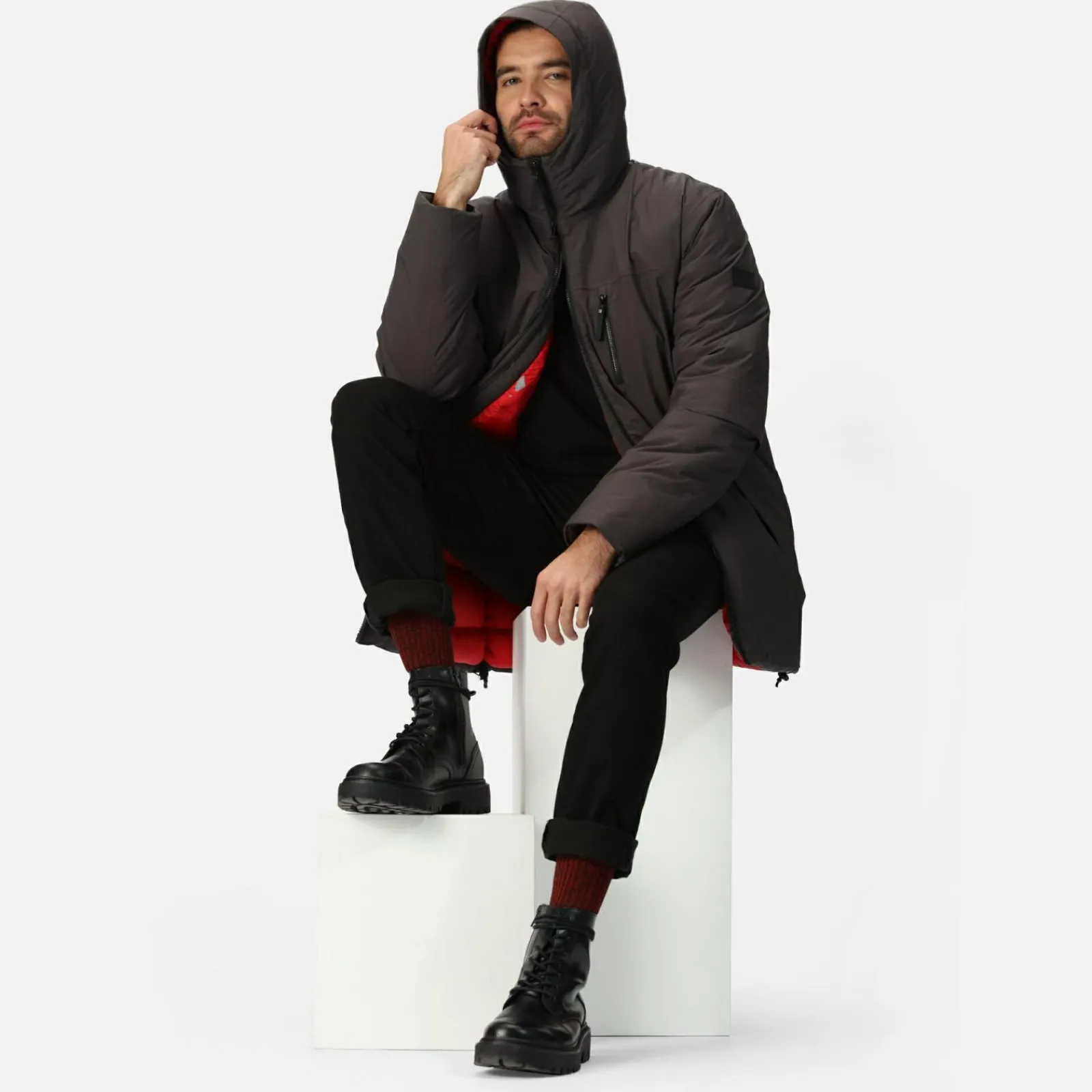 Regatta Yewbank II Parka pour homme |<Homme Vestes Parka|Vestes Isolantes