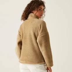 Regatta Zeeke Femme Polaire pelucheuse |<Femme Polaires Demi Zip