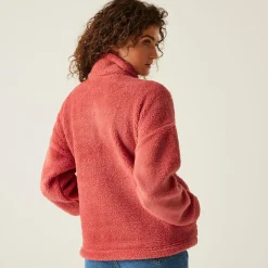 Regatta Zeeke Femme Polaire pelucheuse |<Femme Polaires Demi Zip
